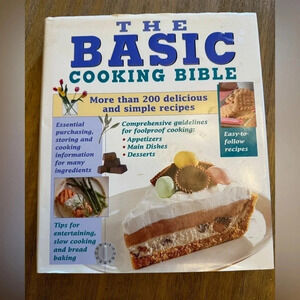 The Basic Cooking Bible with easy to follow recipes